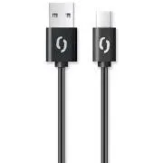 ALIGATOR Dátový kábel 2A, USB-C čierny