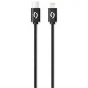 ALIGATOR Dátový kábel POWER 3A, USB-C/lightning čierny
