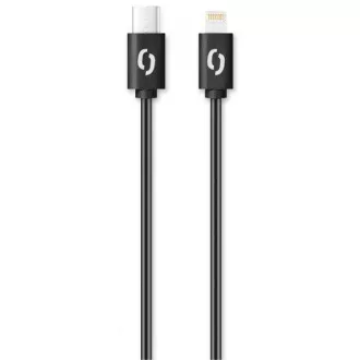 ALIGATOR Dátový kábel POWER 3A, USB-C/lightning čierny ALIGATOR Dátový kábel POWER 3A, USB-C/lightning čierny