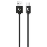 ALIGATOR Dátový kábel POWER 3A, USB-C 1m čierny