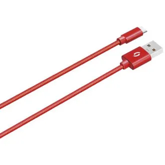 ALIGATOR PREMIUM Dátový kábel 2A, USB-C červená ALIGATOR PREMIUM Dátový kábel 2A, USB-C červená