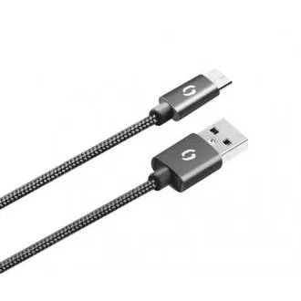 ALIGATOR PREMIUM 2A kábel, Micro USB 50cm, čierny ALIGATOR PREMIUM 2A kábel, Micro USB 50cm, čierny