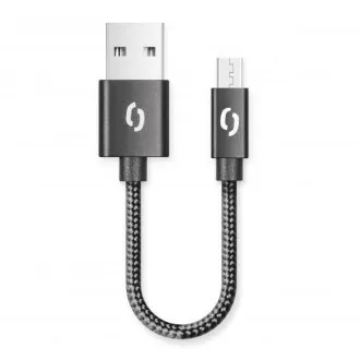 ALIGATOR PREMIUM 2A kábel, Micro USB 50cm, čierny ALIGATOR PREMIUM 2A kábel, Micro USB 50cm, čierny