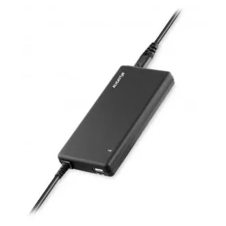 Univerzálny adaptér pre notebooky so 16 výmennými konektormi a USB, 90W
