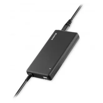 Univerzálny adaptér pre notebooky so 16 výmennými konektormi a USB, 90W Univerzálny adaptér pre notebooky so 16 výmennými konektormi a USB, 90W