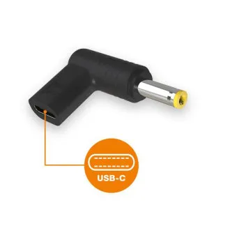 Aligator USB-C napájacia redukcia 4.8*1.7mm pre notebooky Asus/Compaq/HP Aligator USB-C napájacia redukcia 4.8*1.7mm pre notebooky Asus/Compaq/HP