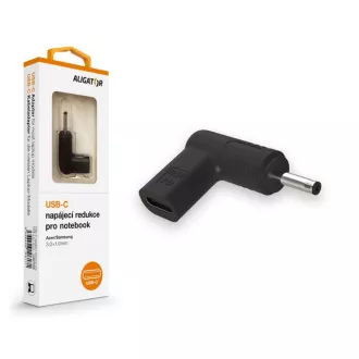 Aligator USB-C napájacia redukcia 3,0 x 1,0 mm pre notebooky Acer/Samsung