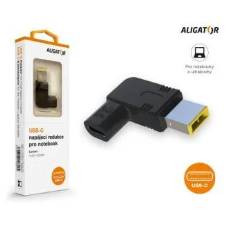 Aligator USB-C napájacia redukcia 11 x 4,5 mm pre notebooky Lenovo Aligator USB-C napájacia redukcia 11 x 4,5 mm pre notebooky Lenovo