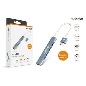 Aligator Hub USB-C / 4x USB Aligator Hub USB-C / 4x USB