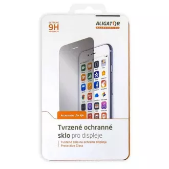 Aligator ochranné sklo GlassPrint iPhone 7/8/SE 2020 čierna