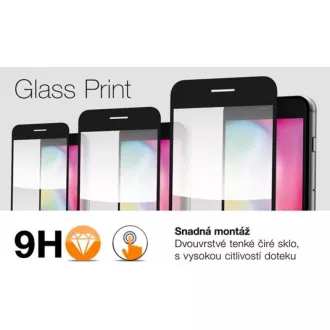 Aligator ochranné tvrdené sklo GLASS PRINT, Xiaomi Redmi A2, čierna, celoplošné lepenie Aligator ochranné tvrdené sklo GLASS PRINT, Xiaomi Redmi A2, čierna, celoplošné lepenie