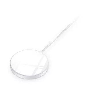 ALIGATOR bezdrôtová nabíjačka ALIGATOR Mag-Pad, určené pre MagSafe, 15W, biela