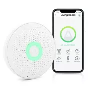 AirThings Wave plus - senzor kvality ovzdušia, radónu, vlhkosti, teploty, VOC, CO2 a tlaku