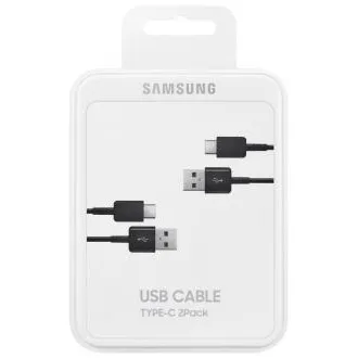 Samsung Kábel USB typ C 2ks Black Samsung Kábel USB typ C 2ks Black