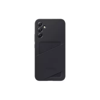 Samsung Zadný kryt s vreckom na kartu pre Samsung Galaxy A34 Black