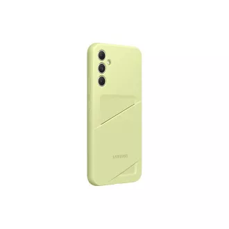 Samsung Zadný kryt s vreckom na kartu pre Samsung Galaxy A34 Lime
