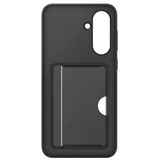 Samsung Zadný kryt s vreckom na kartu pre Galaxy A36 Black