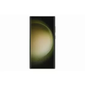 Samsung Kožený zadný kryt pre Samsung Galaxy S23 Ultra Green