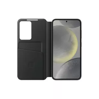 Samsung Flipové púzdro Smart View S24 Black - Rozbalené