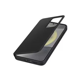 Samsung Flipové púzdro Smart View S24 Black - Rozbalené