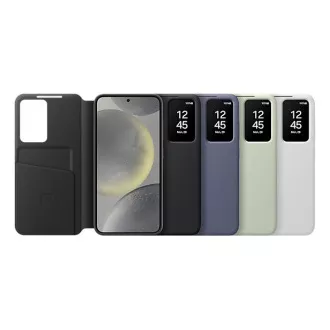Samsung Flipové púzdro Smart View S24 Black - Rozbalené Samsung Flipové púzdro Smart View S24 Black - Rozbalené