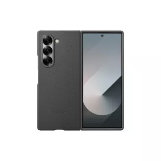 Samsung Ochranný kryt z vegánskej kože pre Fold 6 Gray Samsung Ochranný kryt z vegánskej kože pre Fold 6 Gray