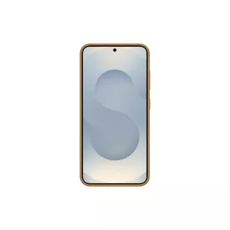 Samsung Ochranný kryt z vegánskej kože pre Galaxy S25 Brown