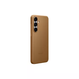 Samsung Ochranný kryt z vegánskej kože pre Galaxy S25+ Brown
