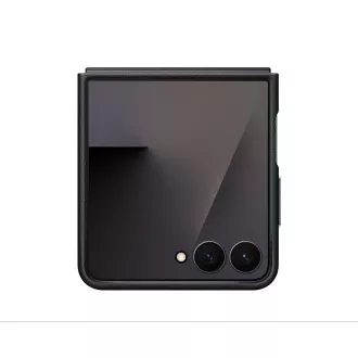 Samsung Ochranný kryt z vegánskej kože Flip7 Black
