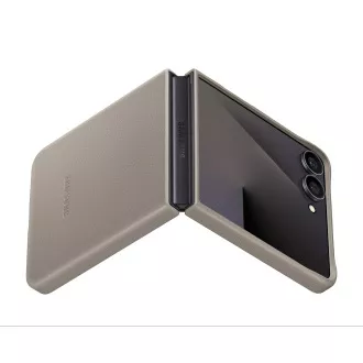 Samsung Ochranný kryt z vegánskej kože Flip7 Taupe Samsung Ochranný kryt z vegánskej kože Flip7 Taupe