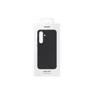 Samsung Ochranný Kryt z Vegánskej Kože S25 FE Black Samsung Ochranný Kryt z Vegánskej Kože S25 FE Black