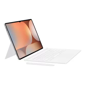 Samsung Ochranný kryt s klávesnicou a touchpadom pre Tab S10 Ultra/S9 Ultra White