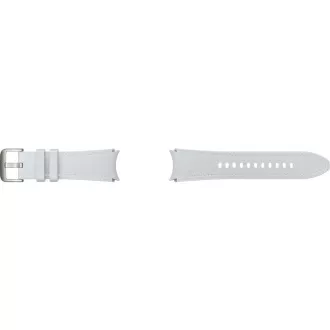 Samsung Hybridný remienok z eko kože (veľkosť S/M) Silver