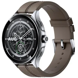 Xiaomi Watch 2 Pre 4G LTE/46mm/Silver/Elegant Band/Brown - Použité