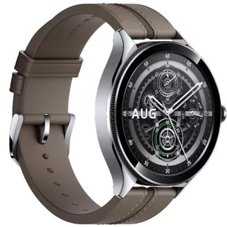 Xiaomi Watch 2 Pre 4G LTE/46mm/Silver/Elegant Band/Brown