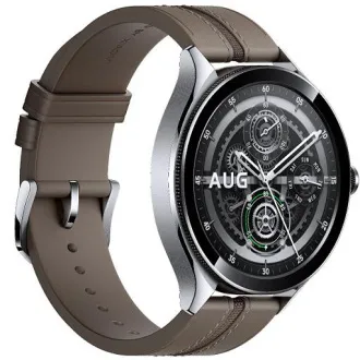 Xiaomi Watch 2 Pre 4G LTE/46mm/Silver/Elegant Band/Brown - Použité