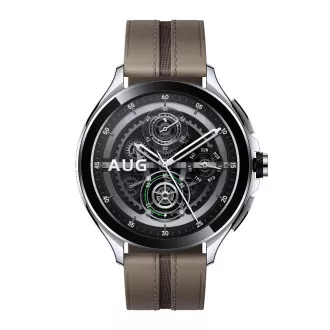 Xiaomi Watch 2 Pre 4G LTE/46mm/Silver/Elegant Band/Brown
