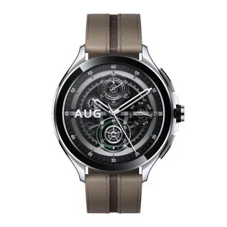Xiaomi Watch 2 Pre 4G LTE/46mm/Silver/Elegant Band/Brown Xiaomi Watch 2 Pre 4G LTE/46mm/Silver/Elegant Band/Brown