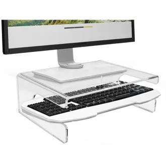 Podstavec pod monitor DESQ s výrezom na klávesnici Podstavec pod monitor DESQ s výrezom na klávesnici