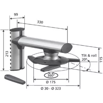 Držiak na projektor EPW 6565 Držiak na projektor EPW 6565