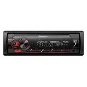 Pioneer MVH-S320BT autorádio s USB a Bluetooth červené