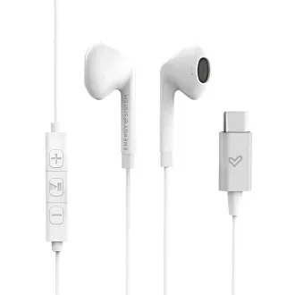 Energy Sistem EP Smart 2 Type C White slúchadlá s USB-C konektorom, biela Energy Sistem EP Smart 2 Type C White slúchadlá s USB-C konektorom, biela
