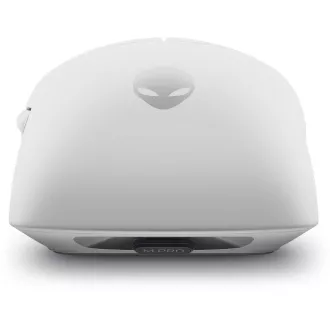 Dell Alienware Pre/Herná/Optická/Pre pravákov/26 000 DPI/Drôtová+bezdrôtová/Biela