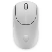 Dell Alienware Pre/Herná/Optická/Pre pravákov/26 000 DPI/Drôtová+bezdrôtová/Biela