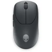Dell Alienware Pre/Herná/Optická/Pre pravákov/26 000 DPI/Drôtová+bezdrôtová/Čierna