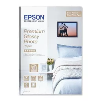 EPSON Premium Glossy Photo Paper A4 15 listov