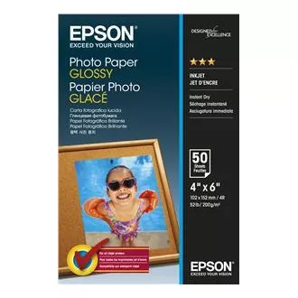 EPSON Photo Paper Glossy 10x15cm 50 listov