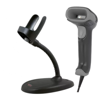 Honeywell Voyager XP 1470g - Disinfectant Ready, 2D, čierny, USB kit, 1,5 m kábel, stojan