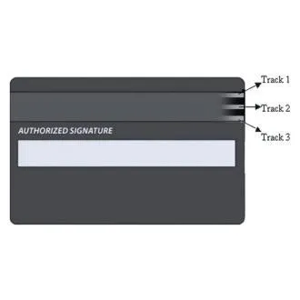 Trojstopová čítačka magnetických kariet MSR-100A, USB-COM, čierna