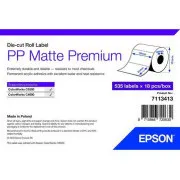 PP Matte Label Premium, 76mm x 51mm, 535 Labels